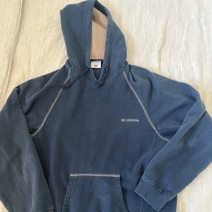 columbia retro style hoodie